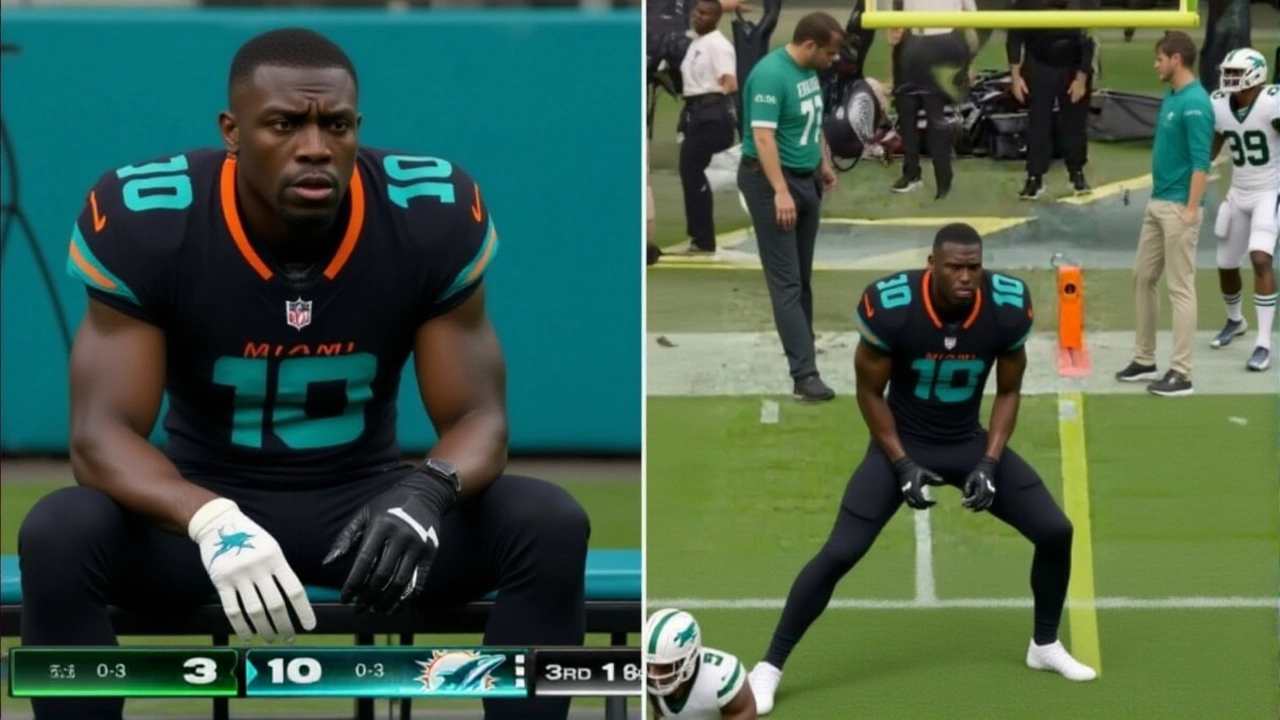 Tyreek Hill’s Season‑Ending Knee Injury Shocks Dolphins in MJF Clash