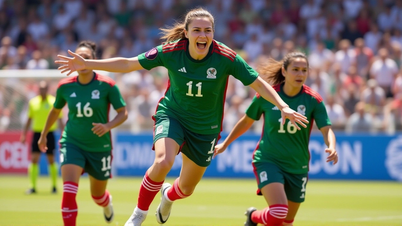 Brazil Stuns Mexico 3-0 in Rain-Soaked W Gold Cup Semifinal