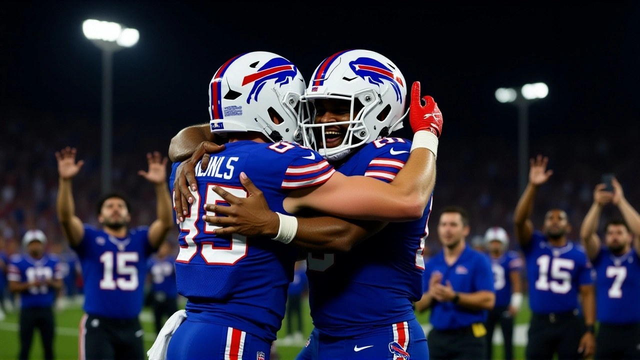 Josh Allen's 3 TD passes and Terrel Bernard's pick seal Bills' 31-21 win over spiraling Dolphins